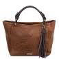 Preview: Tuscany Leather Leder-Shopper Zimt Preview: Tuscany Leather Leder-Shopper Zimt